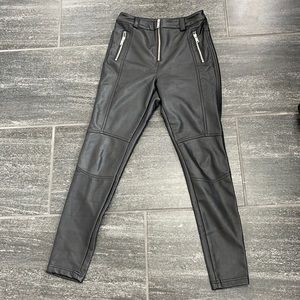 TOP SHOP Faux Leather Leggings